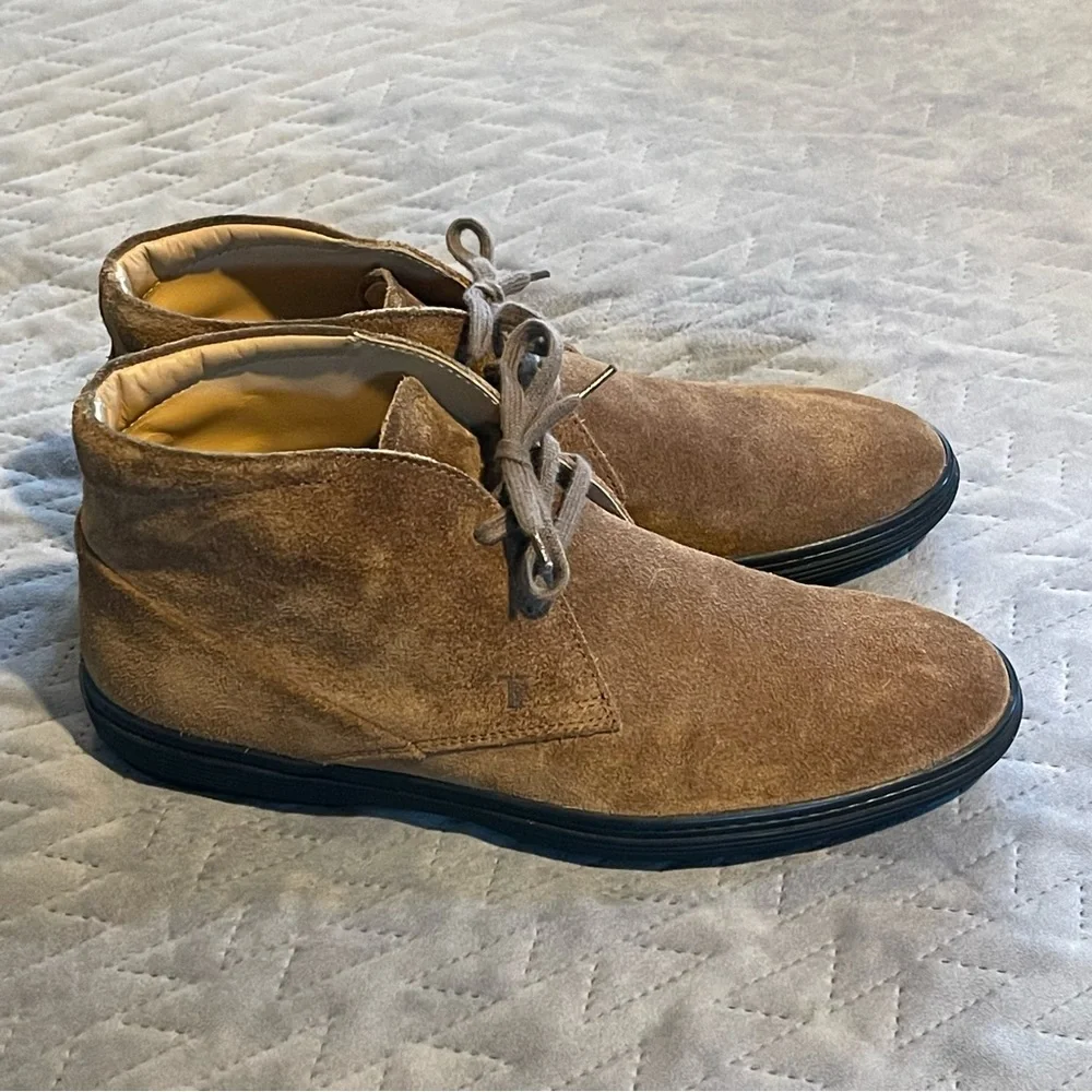 Tod’s shoes‎ mens 7 pre-owned condition tan